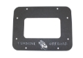 Picture of Fishbone Offroad 07-18 Jeep Wrangler JK Aluminum Tailgate Plate - Black Textured Powdercoat