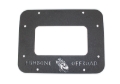 Picture of Fishbone Offroad 07-18 Jeep Wrangler JK Aluminum Tailgate Plate - Black Textured Powdercoat