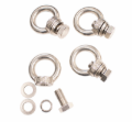 Picture of Fishbone Offroad Jeep Storage/Bed Rack Tie Down Kit Stainless Steel