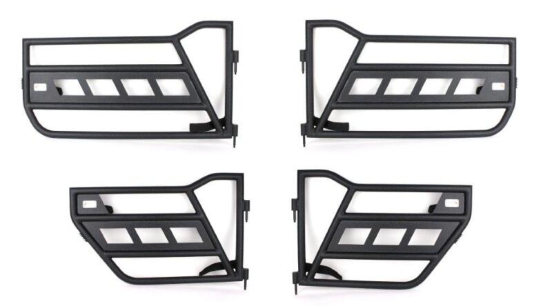 Picture of Fishbone Offroad 07-18 Jeep Wrangler JK 4 Door Front/Rear Tube Doors