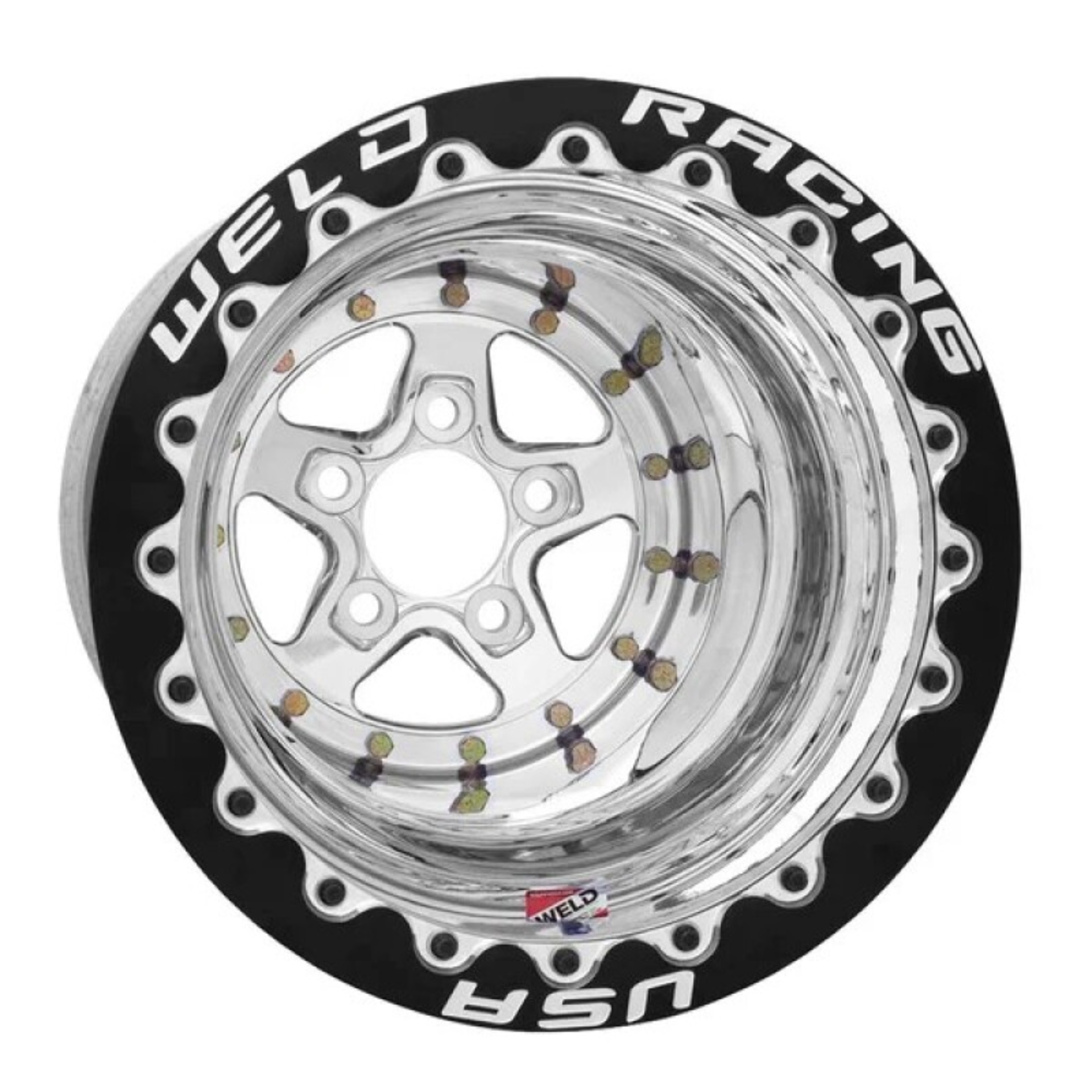 Picture of Weld WEL Alumastar 1-Pc Wheels - 88B-17001