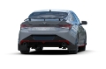 Picture of Rally Armor 22-23 Hyundai Elantra N & N Line Black UR Mud Flap w/Light Blue Logo