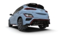 Picture of Rally Armor 22-23 Hyundai Kona N Black UR Mud Flap w/Red Logo