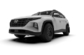 Picture of Rally Armor 22-24 Hyundai Tucson Black UR Mud Flap - Metallic Black Logo