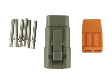 Picture of Turbosmart eGate 6 Way Sensor Plug Kit (DTM Connector)