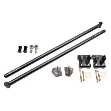 Picture of Wehrli 14-18 GM 1500 Truck RCLB/CCSB/SCSB Traction Bar 60in Long - Fine Texture Black