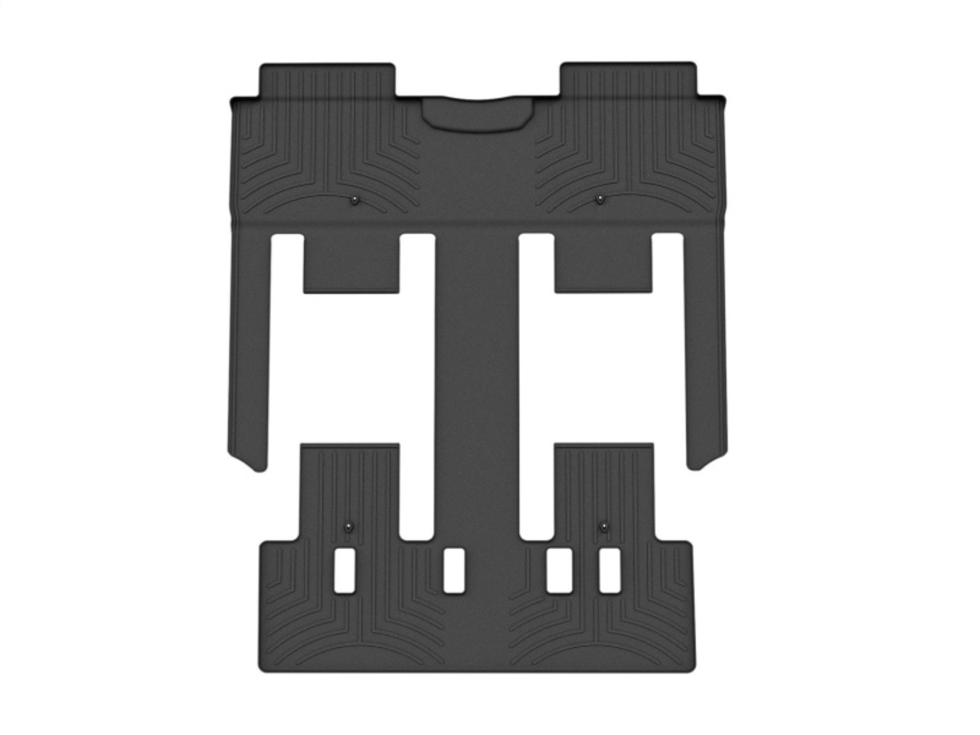 Picture of WeatherTech WT FloorLiner-Rear-Blk Floor Mats - 4416724