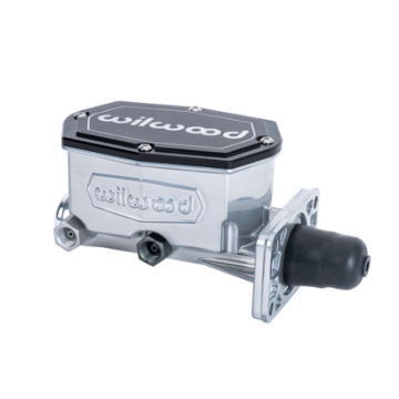 Picture of Wilwood Compact Tandem Master Cylinder w/ Mopar 4 Bolt Flange 1-1/8in Bore - Chrome