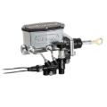 Picture of Wilwood Mopar Compact Tandem M/C Kit w/ Combination Valve & Pushrod 15/16in Bore - Chrome