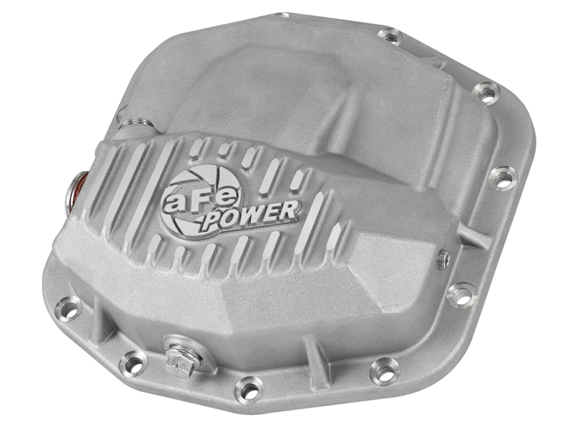 Picture of aFe Power Pro Series Front Differential Cover Raw(Dana M210) 18-19 Jeep Wrangler JL 2.0L (t)