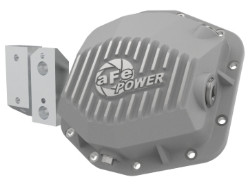 Picture of aFe Street Series Rear Differential Cover Raw w/Machined Fins 20+ Jeep Gladiator JT (Dana M220)
