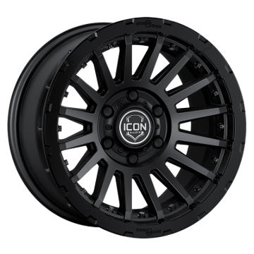 Picture of ICON Recon Pro 17x8.5 5x5 -6mm Offset 4.5in BS 71.5mm Bore Satin Black Wheel