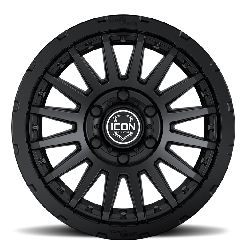 Picture of ICON Recon Pro 17x8.5 6x5.5 0mm Offset 4.75in BS 106.1mm Bore Satin Black Wheel