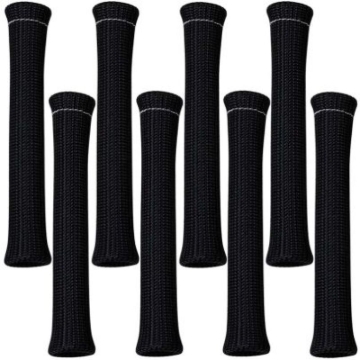 Picture of Moroso High Temperature Spark Plug Boot Protectors - Black (8 Pack)