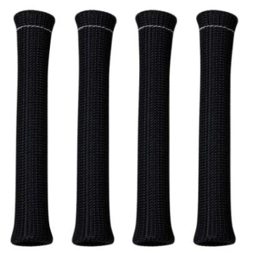 Picture of Moroso High Temperature Spark Plug Boot Protectors - Black (4 Pack)