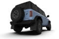 Picture of Rally Armor 21-25 Ford Bronco (Plstc Bmpr - NO Rptr/Sprt - NO RR/RB) Blk Mud Flap w/Area Blue Logo