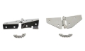 Picture of Kentrol 76-95 Jeep CJ/Wrangler YJ Windshield Hinge No Mirror Holes Pair - Polished Silver