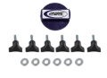 Picture of Kentrol 03-17 Jeep Wrangler TJ/JK Hardtop Screws - Textured Black