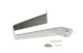 Picture of Kentrol 76-95 Jeep Wrangler YJ Tailgate Tire Stop - Polished Silver