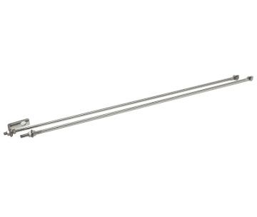 Picture of Kentrol 72-86 Jeep CJ Strut Rod Kit - Polished Silver