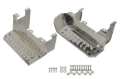 Picture of Kentrol 76-95 Jeep CJ7 Wrangler YJ Side Steps Pair - Polished Silver