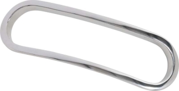 Picture of Kentrol 07-10 Jeep Wrangler JK Parking Brake Bezel - Polished Silver