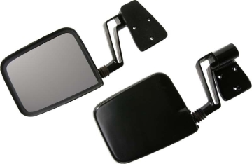 Picture of Kentrol 88-06 Jeep Wrangler YJ/TJ Mirror Kit Pair - Powdercoat Black