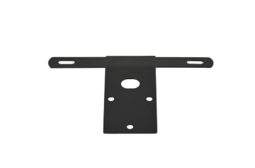 Picture of Kentrol 76-86 Jeep CJ License Plate Bracket - Powdercoat Black