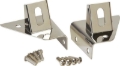 Picture of Kentrol 76-95 Jeep CJ/Wrangler YJ LED Light Bar Bracket Pair - Polished Silver