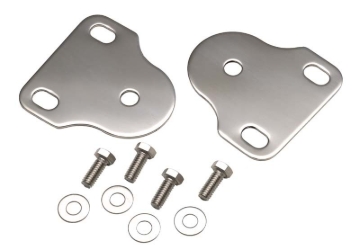 Picture of Kentrol 76-95 Jeep CJ/Wrangler YJ Interior Windshield Brackets Pair - Polished Silver