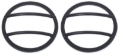 Picture of Kentrol 07-18 Jeep Wrangler JK Front Marker Covers Pair - Textured Black