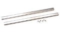 Picture of Kentrol 55-83 Jeep CJ5 Entry Guards Pair - Polished Silver