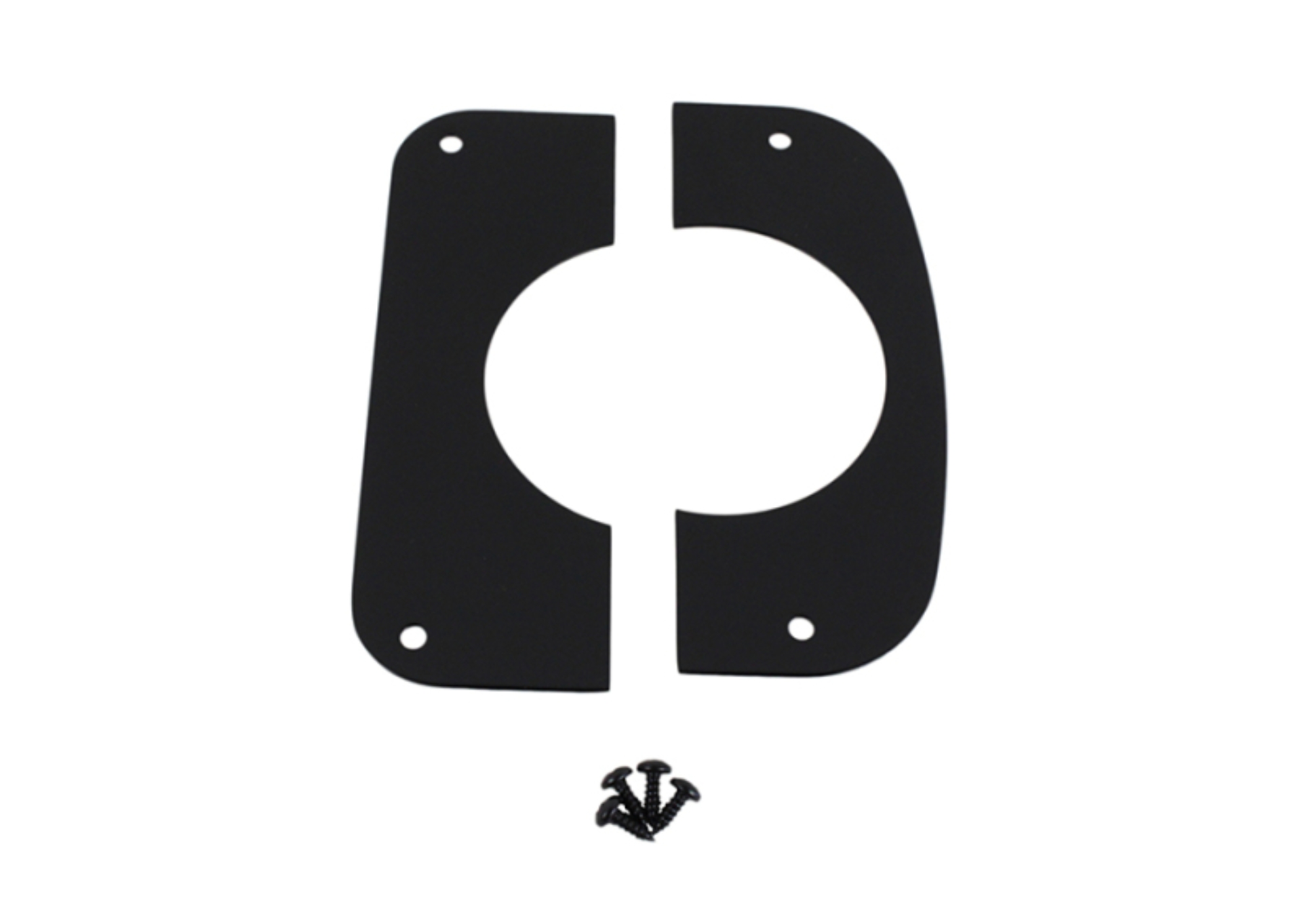 Picture of Kentrol 76-86 Jeep CJ Column Cover - Powdercoat Black