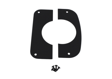 Picture of Kentrol 76-86 Jeep CJ Column Cover - Powdercoat Black