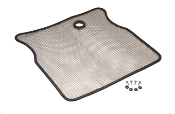 Picture of Kentrol 55-86 Jeep CJ Bug Shield - Polished Silver