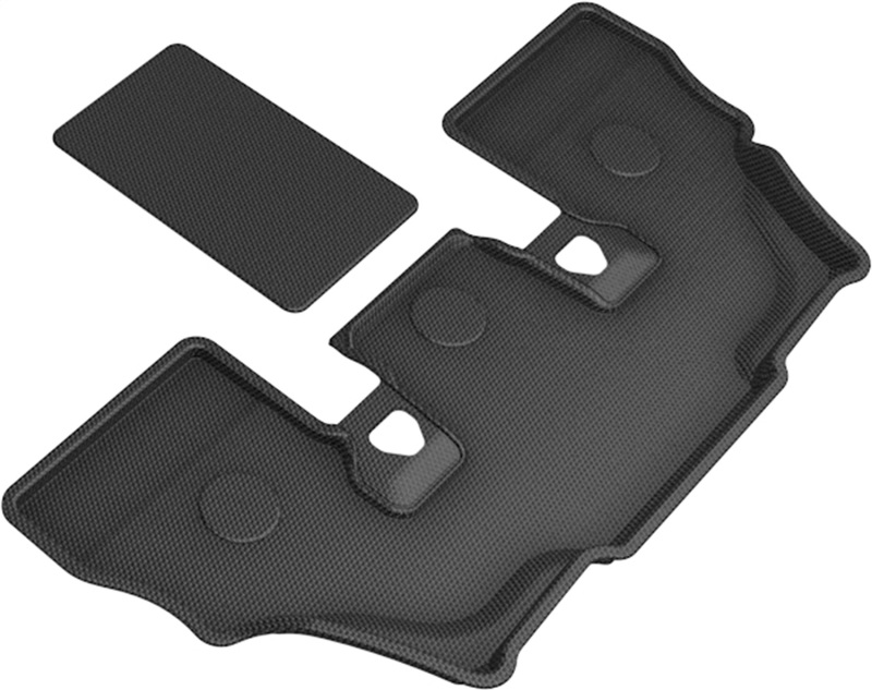 Picture of 3D MAXpider ACE Kagu-3rd Row-Black Floor Mats - L1BM10531509