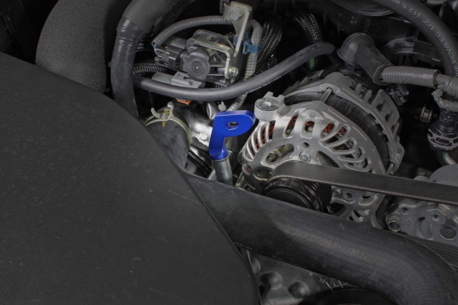 Picture of PERRIN 15-26 Subaru WRX & 13-26 BRZ/FR-S/86/GR86 Dipstick Handle P Style - Blue