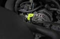 Picture of PERRIN 15-26 Subaru WRX & 13-26 BRZ/FR-S/86/GR86 Dipstick Handle P Style - Neon Yellow