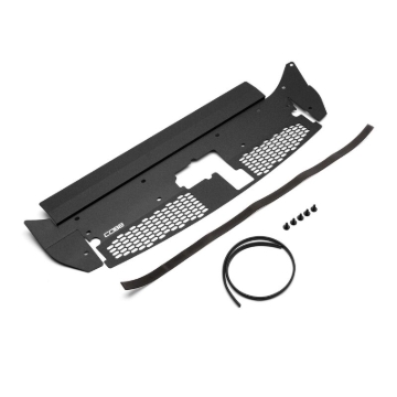Picture of Cobb 17-20 Ford F150 Ecoboost Raptor Aluminum Radiator Shroud - Black