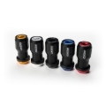Picture of Rays 12x1.50 Formula Lug Nut FN-II Set 20 - Silver / Black