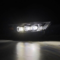Picture of AlphaRex 15-17 Ford Mustang NOVA Series LED Projector Headlights Blk