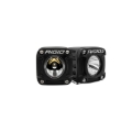 Picture of Rigid Industries Revolve Pod w/Amber Trim Ring - Pair