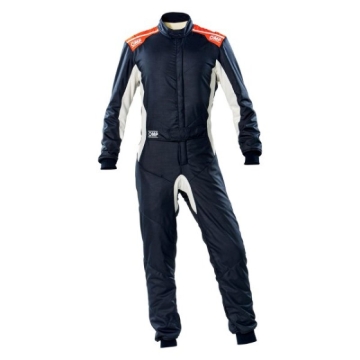 Picture of OMP One Evo X Overall Black/Red - Size 50 (Fia 8856-2018)