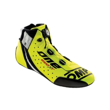 Picture of OMP One Evo X R Shoes Fluorescent Yellow - Size 41 (Fia 8856-2018)