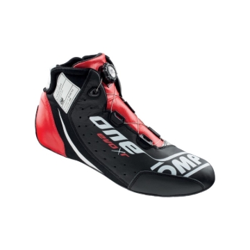 Picture of OMP One Evo X R Shoes Black/Silver/Red - Size 45 (Fia 8856-2018)