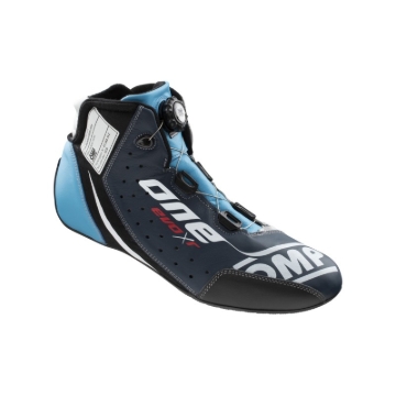 Picture of OMP One Evo X R Shoes Blue/Silver/Cyan - Size 38 (Fia 8856-2018)