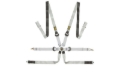 Picture of OMP Safety Harness One-D 2In Pull Down - Black/White (Fia 8853-2016)