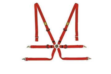 Picture of OMP Safety Harness One 2In Pull Down- Black (Fia 8853-2016)