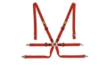 Picture of OMP Safety Harness One 2In Pull Down - Red (Fia 8853-2016)