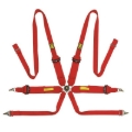 Picture of OMP Tecnica 3/2 Safety Harness - Red